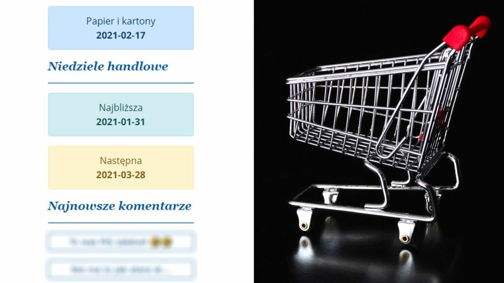 Niedziele Handlowe 2021 Solectwo Lubiana